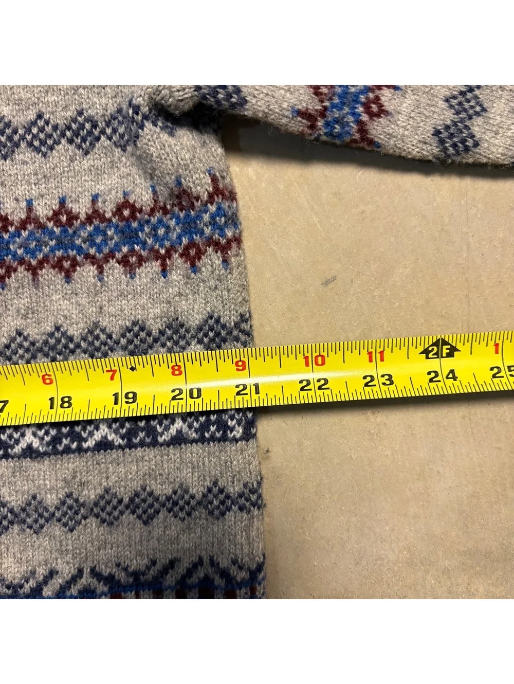 Y2K urban pipeline grandpa knit sweater gray
